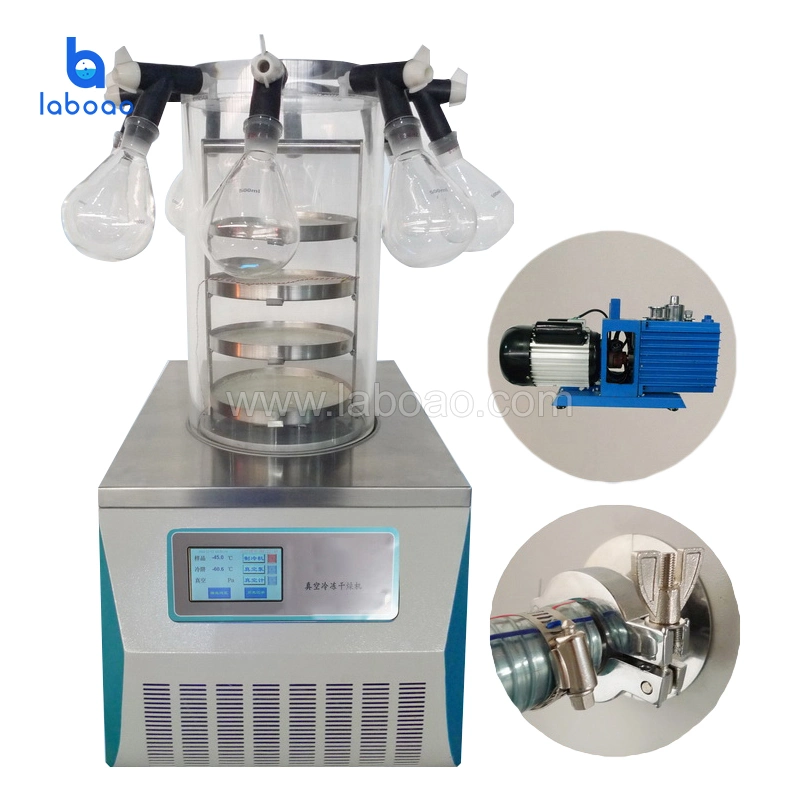 Benchtop Laboratory Vacuum Freeze Dryer for Sale