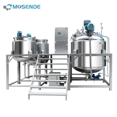 200L elektrische Hebe-Emulgiermaschine für Flüssigseife/Gel-Homogenisator