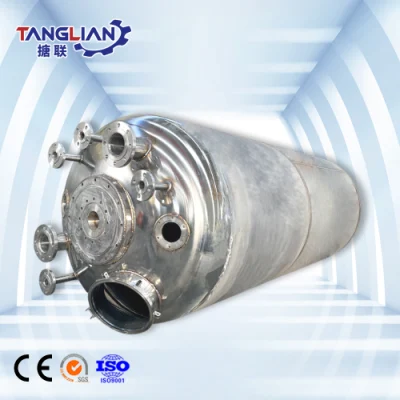 Tanglian Group Edelstahl SS304 SS316 Mischtank Reaktionstank Reaktor Chemischer Reaktor